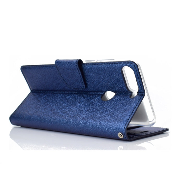 Silk Texture Horizontal Flip Leather Case for Huawei Honor 7A / Y6 Prime (2018) / Y6 Pro (2018), with Holder & Card slots & Wallet & Photo Frame