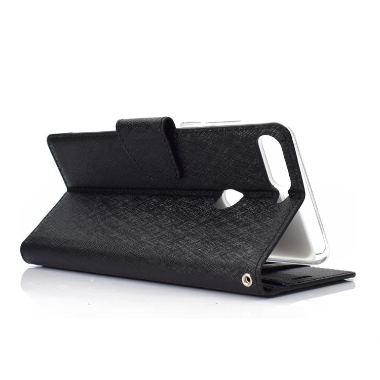 Silk Texture Horizontal Flip Leather Case for Huawei Y7 Prime (2018) / Honor 7C / Enjoy 8, with Holder & Card slots & Wallet & Photo Frame