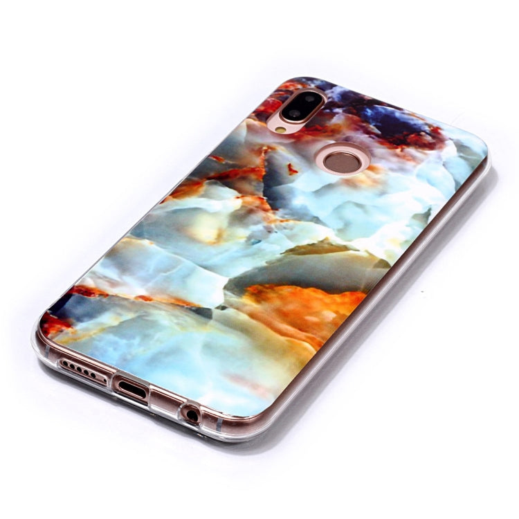 Marble Pattern TPU Soft Protective Case For Huawei P20 Lite / Nova 3e