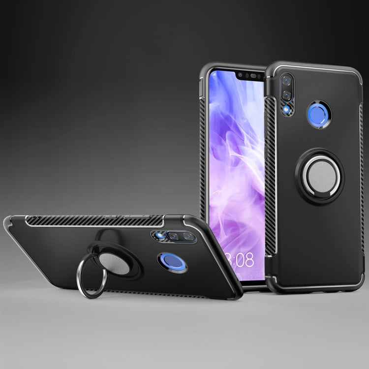 Magnetic 360 Degree Rotation Ring Holder Armor Protective Case for Huawei Nova 3