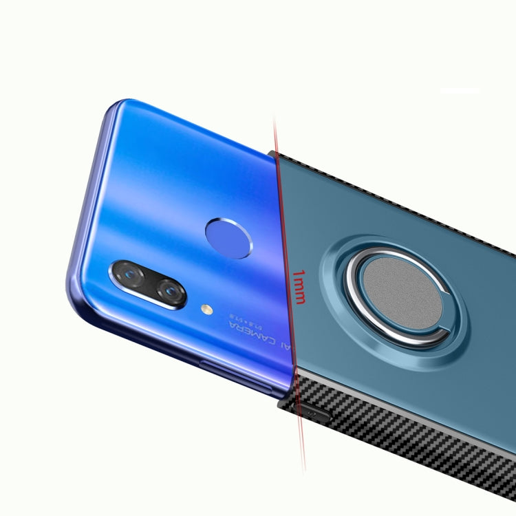 Magnetic 360 Degree Rotation Ring Holder Armor Protective Case for Huawei Nova 3