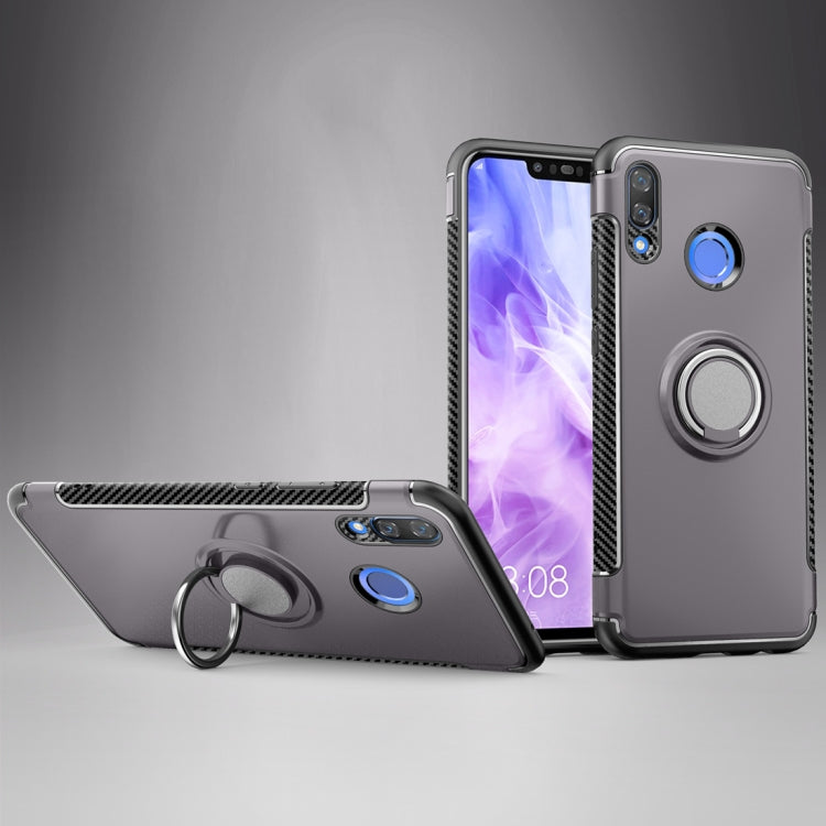 Magnetic 360 Degree Rotation Ring Holder Armor Protective Case for Huawei Nova 3