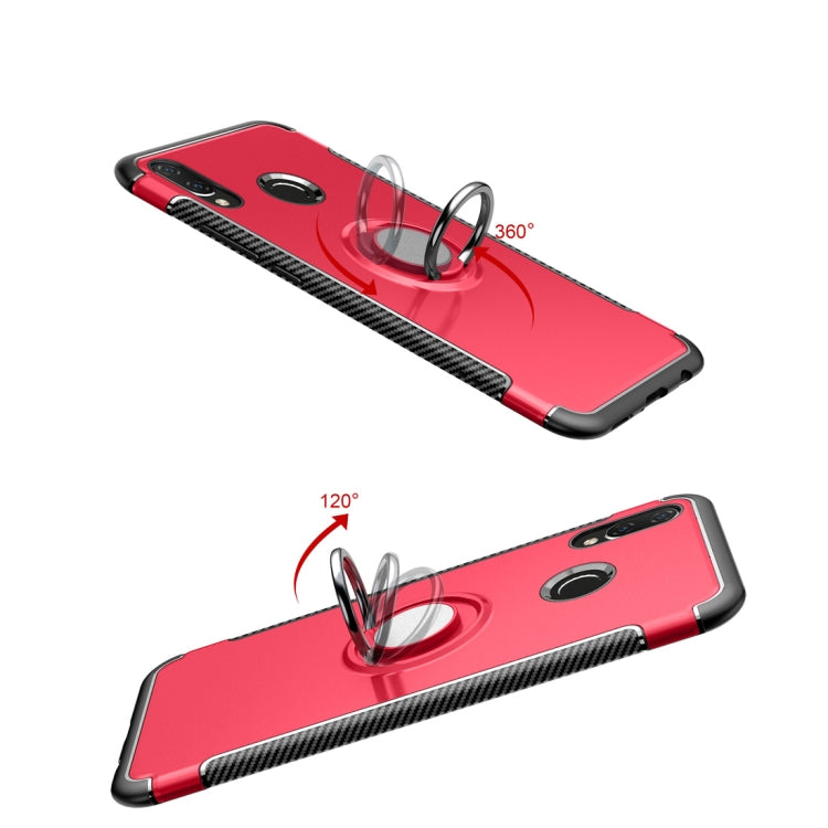 Magnetic 360 Degree Rotation Ring Holder Armor Protective Case for Huawei Nova 3i