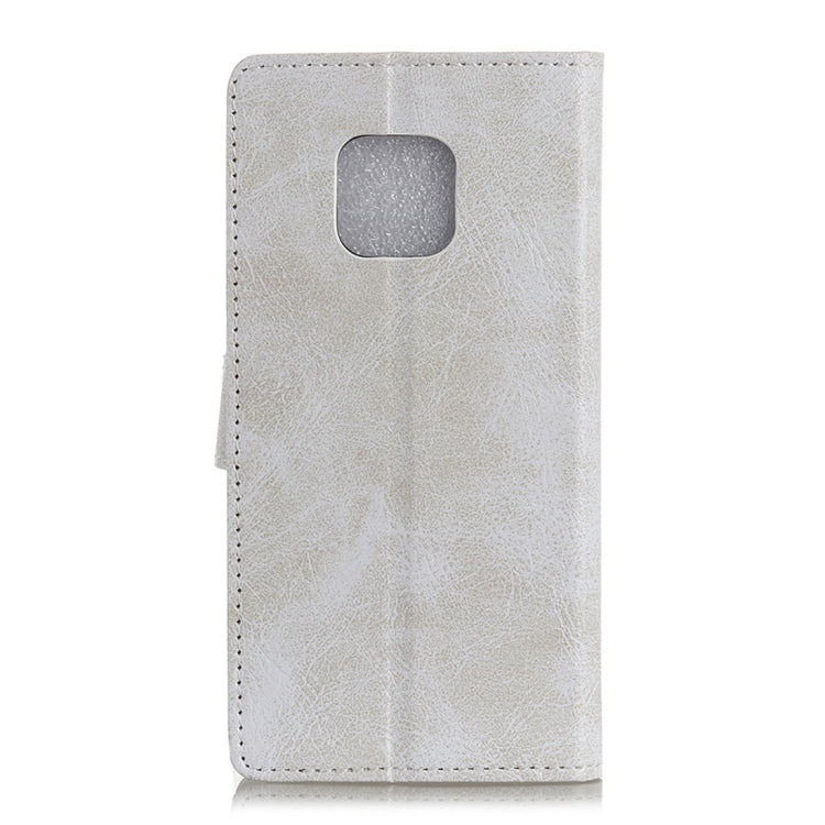 Retro Crazy Horse Texture Horizontal Flip Leather Case for Huawei Mate 20 Pro, with Holder & Card Slots & Wallet & Photo Frame