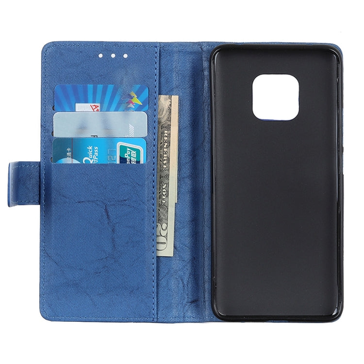 Copper Buckle Retro Crazy Horse Texture Horizontal Flip Leather Case for Huawei Mate 20 Pro, with Holder & Card Slots & Wallet