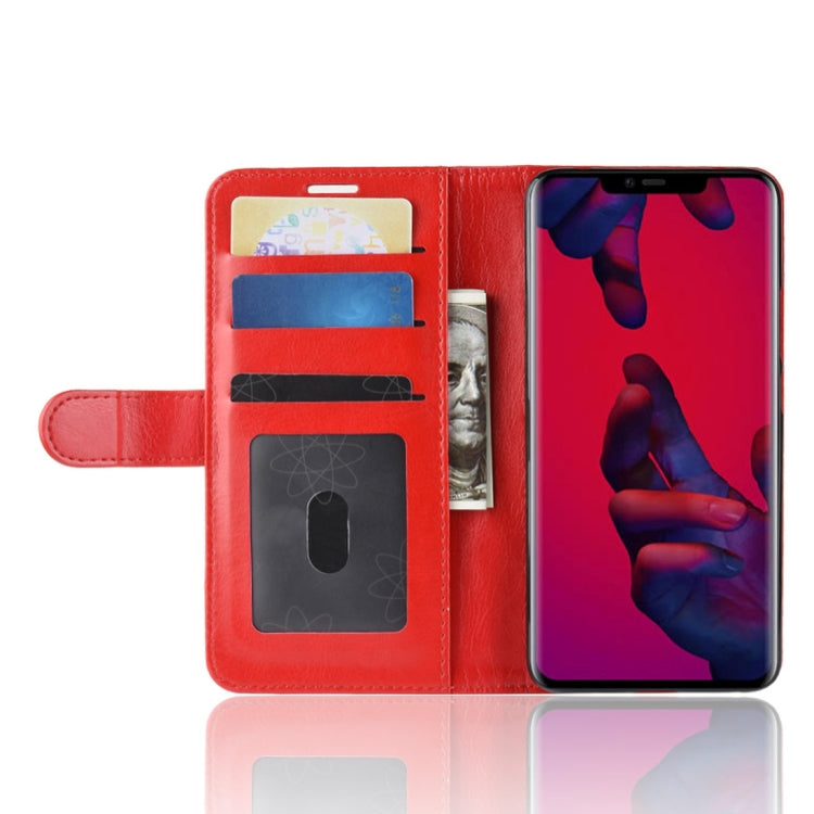 Retro Crazy Horse Texture Horizontal Flip Leather Case for Huawei Mate 20 Pro, with Holder & Card Slots & Wallet