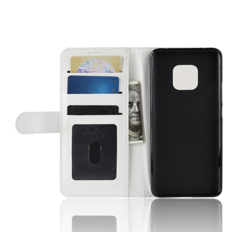 Retro Crazy Horse Texture Horizontal Flip Leather Case for Huawei Mate 20 Pro, with Holder & Card Slots & Wallet