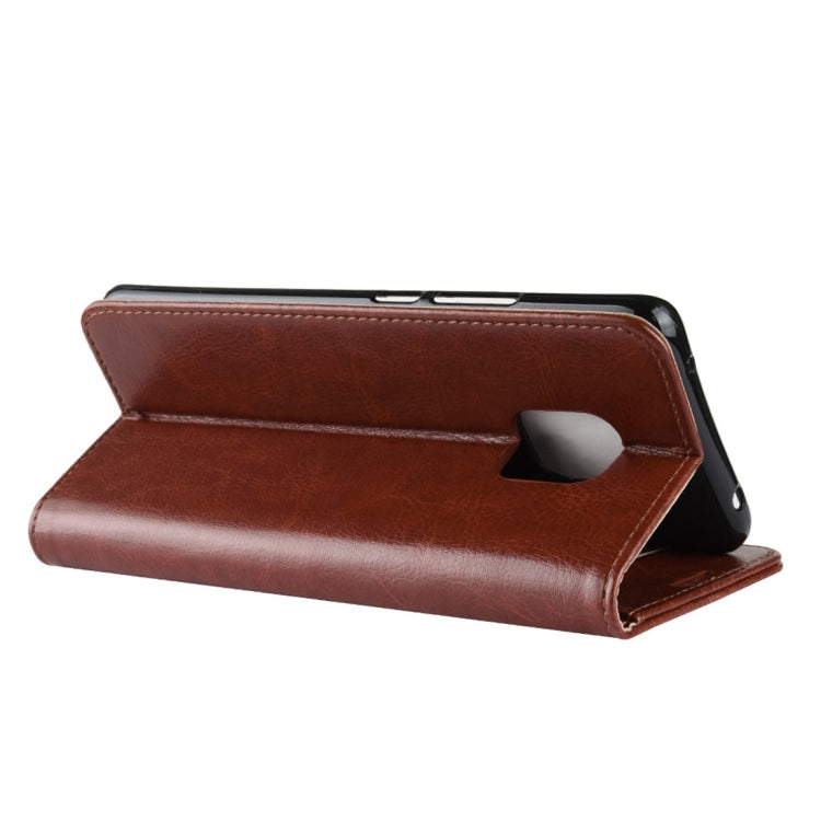 Retro Crazy Horse Texture Horizontal Flip Leather Case for Huawei Mate 20 Pro, with Holder & Card Slots & Wallet