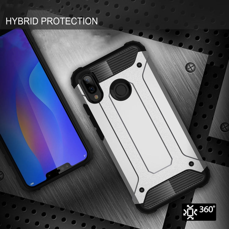 Diamond Armor PC + TPU Heat Dissipation Protective Case for Huawei Nova 3i