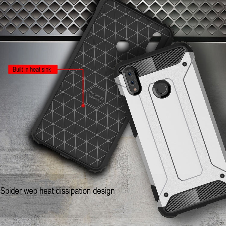 Diamond Armor PC + TPU Heat Dissipation Protective Case for Huawei Honor Note 10