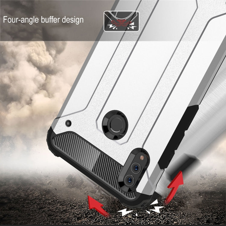 Diamond Armor PC + TPU Heat Dissipation Protective Case for Huawei Honor Note 10