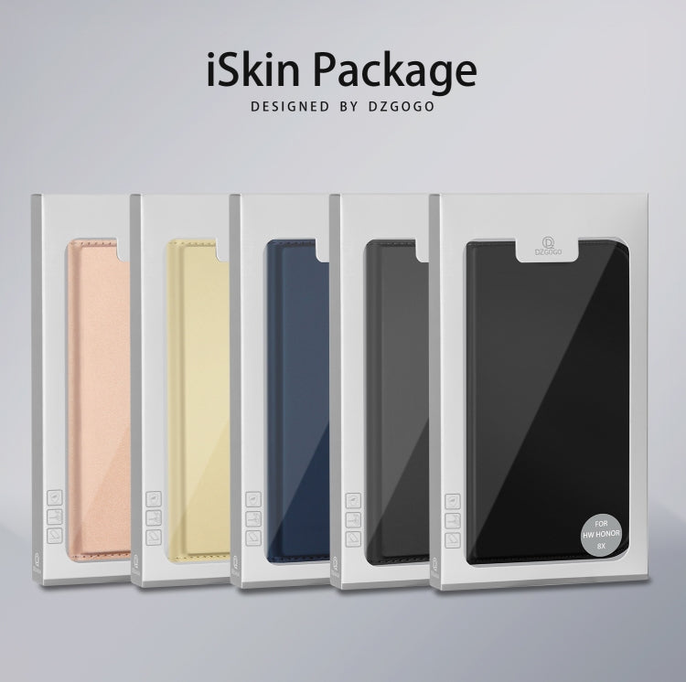 DZGOGO ISKIN Series Slight Frosted PU+ TPU Case for Huawei Honor 8X