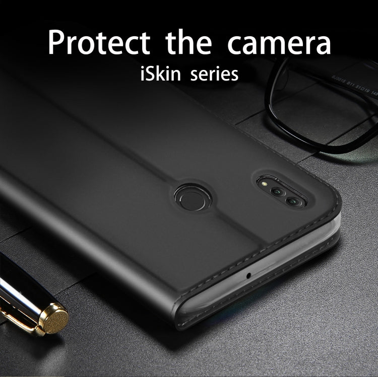 DZGOGO ISKIN Series Slight Frosted PU+ TPU Case for Huawei Honor 8X