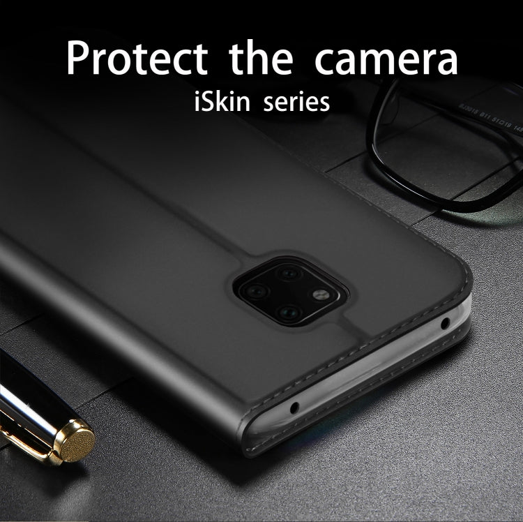 DZGOGO ISKIN Series Slight Frosted PU+ TPU Case for Huawei Mate 20 Pro