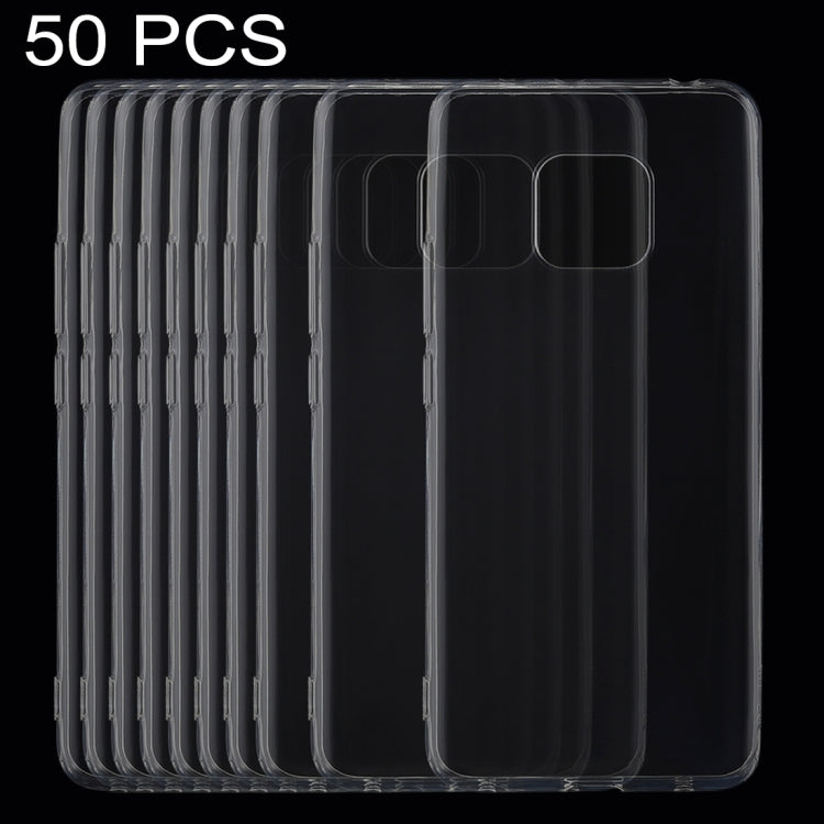 50 PCS 0.75mm Transparent TPU Case for Huawei Mate 20 Pro