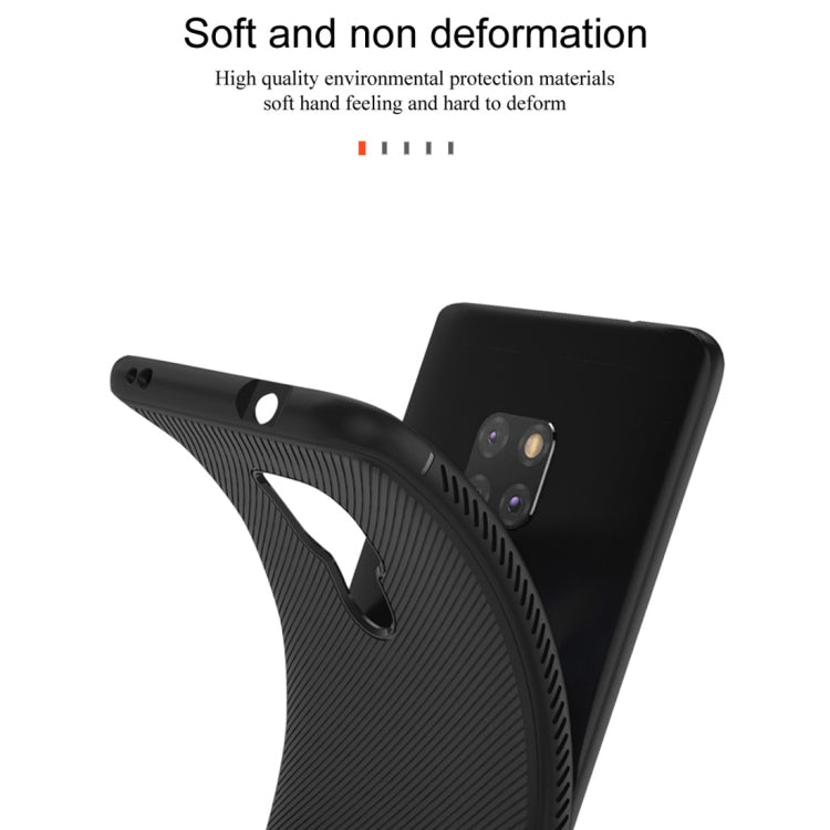 lenuo Leshen Series Stripe Texture TPU Case for Huawei Mate 20