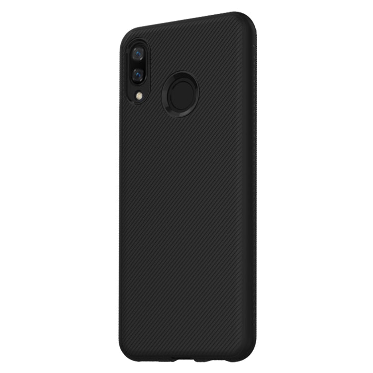 lenuo Leshen Series Stripe Texture TPU Case for Huawei Nova 3i(Black)