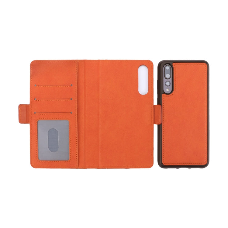 Bible Style Business Horizontal Flip Leather Case for Huawei P20 Pro, with Card Slots & Photo Frame & Holder & Wallet