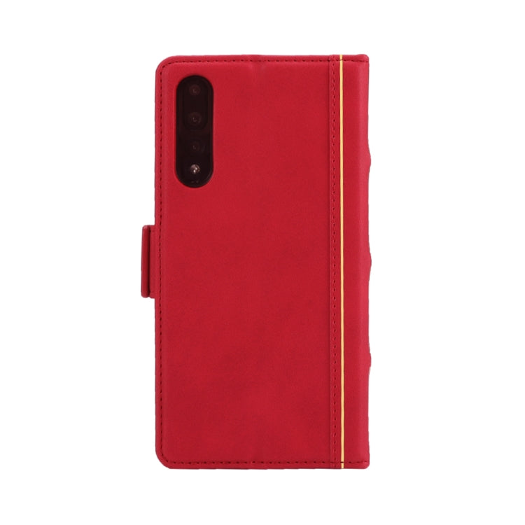 Bible Style Business Horizontal Flip Leather Case for Huawei P20 Pro, with Card Slots & Photo Frame & Holder & Wallet