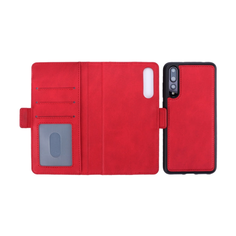 Bible Style Business Horizontal Flip Leather Case for Huawei P20 Pro, with Card Slots & Photo Frame & Holder & Wallet