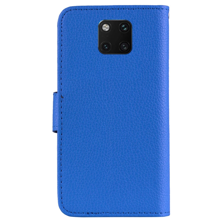 Litchi Texture Horizontal Flip Leather Case for Huawei Mate 20 Pro , with Holder & Card Slots & Wallet & Lanyard
