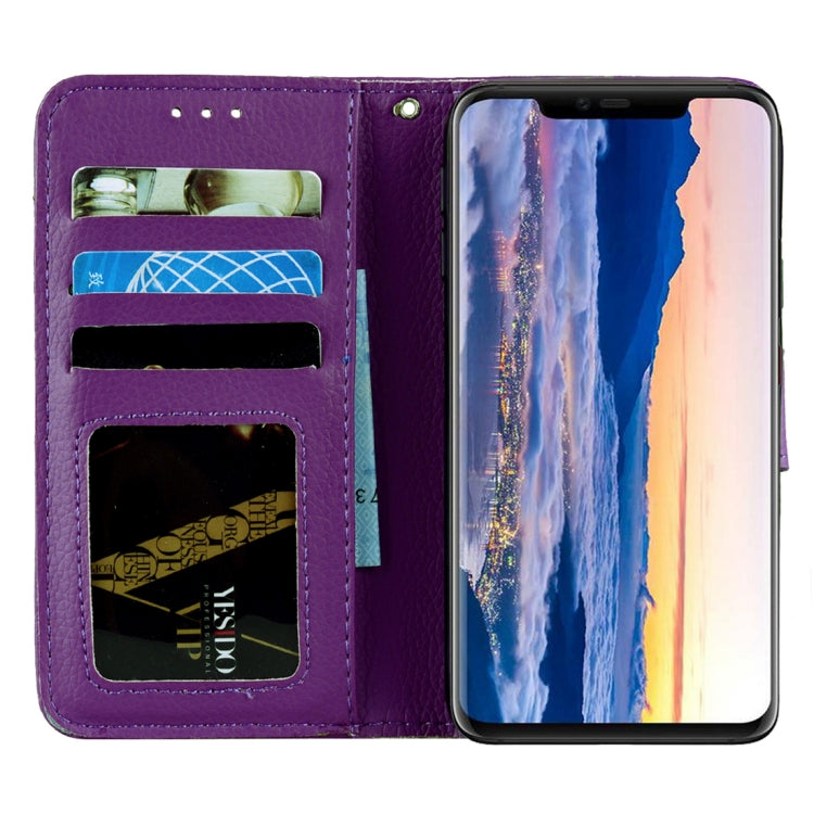 Litchi Texture Horizontal Flip Leather Case for Huawei Mate 20 Pro , with Holder & Card Slots & Wallet & Lanyard