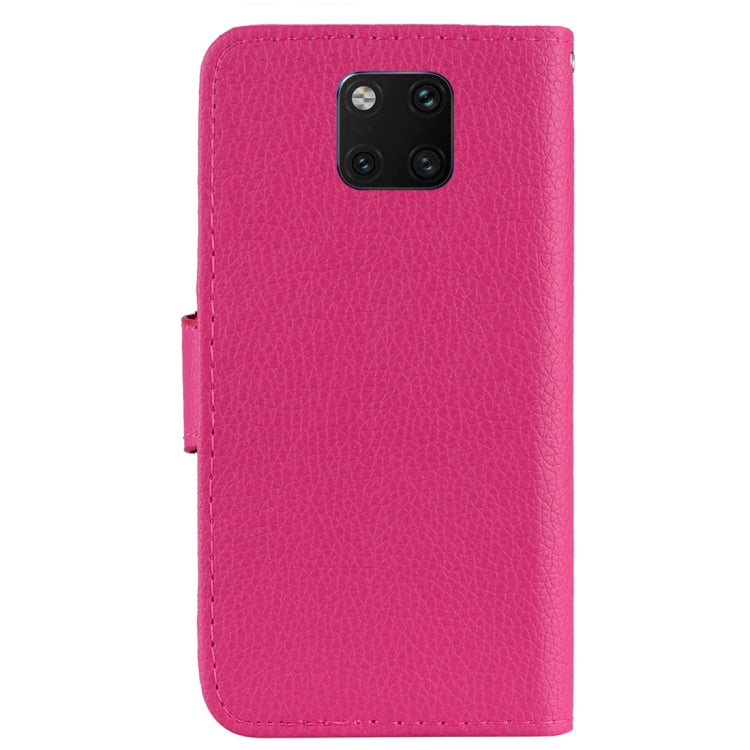 Litchi Texture Horizontal Flip Leather Case for Huawei Mate 20 Pro , with Holder & Card Slots & Wallet & Lanyard