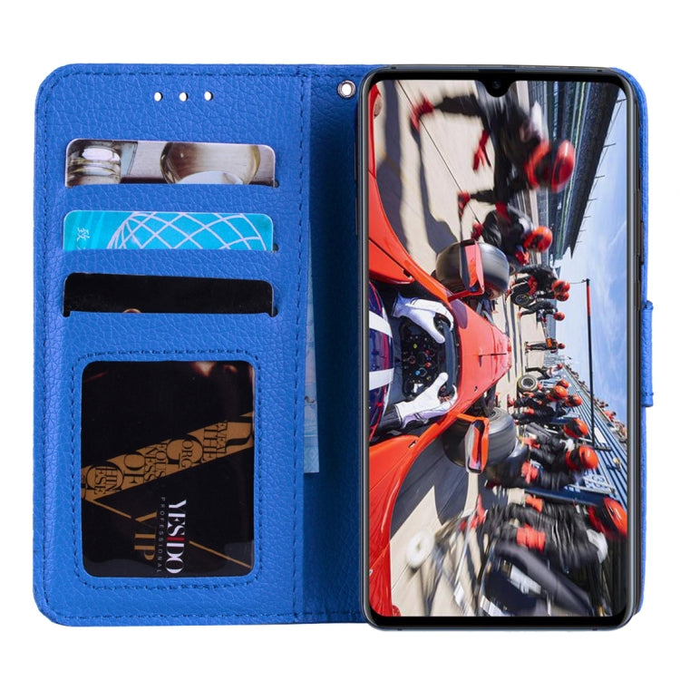 Litchi Texture Horizontal Flip Leather Case for Huawei Mate 20 , with Holder & Card Slots & Wallet & Lanyard