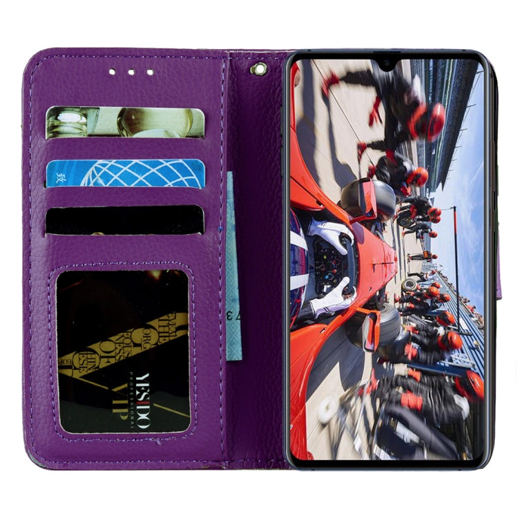 Litchi Texture Horizontal Flip Leather Case for Huawei Mate 20 , with Holder & Card Slots & Wallet & Lanyard