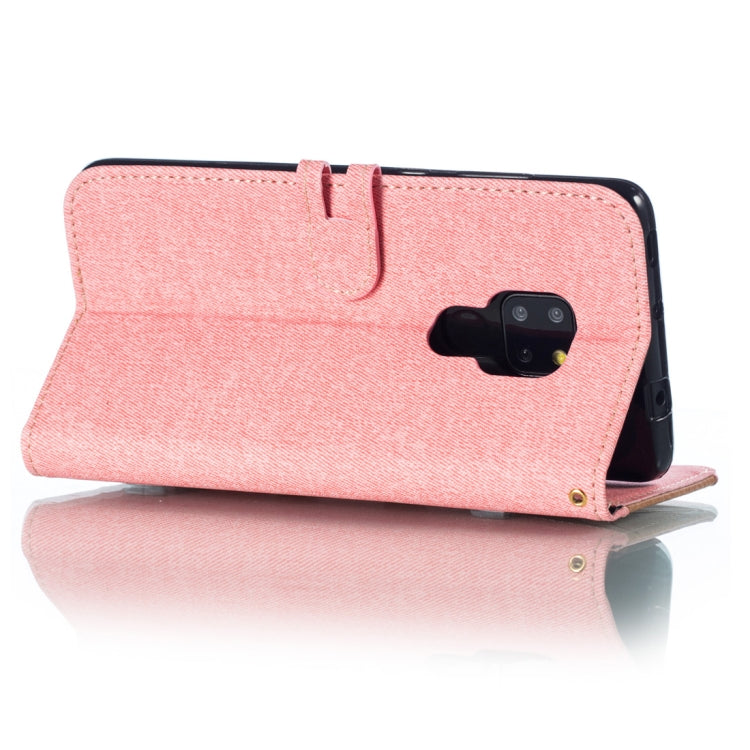 Splicing Embossed Male Style Horizontal Flip Leather Case for Huawei Mate 20, with Holder & Card Slots & Wallet & Lanyard