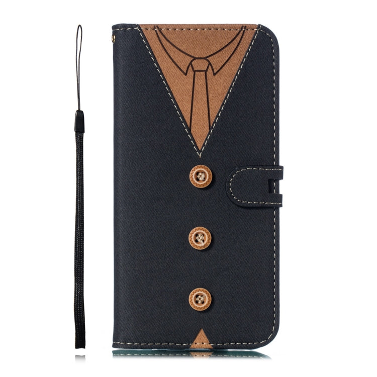 Splicing Embossed Male Style Horizontal Flip Leather Case for Huawei Mate 20 Lite/ Maimang 7, with Holder & Card Slots & Wallet & Lanyard