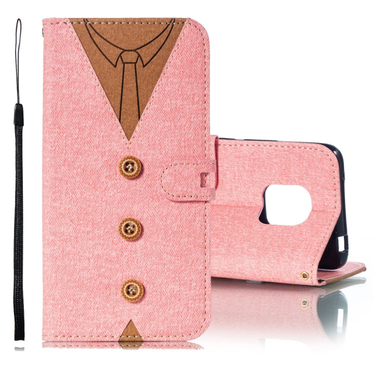 Splicing Embossed Male Style Horizontal Flip Leather Case for Huawei Mate 20 Pro, with Holder & Card Slots & Wallet & Lanyard