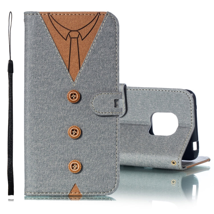 Splicing Embossed Male Style Horizontal Flip Leather Case for Huawei Mate 20 Pro, with Holder & Card Slots & Wallet & Lanyard
