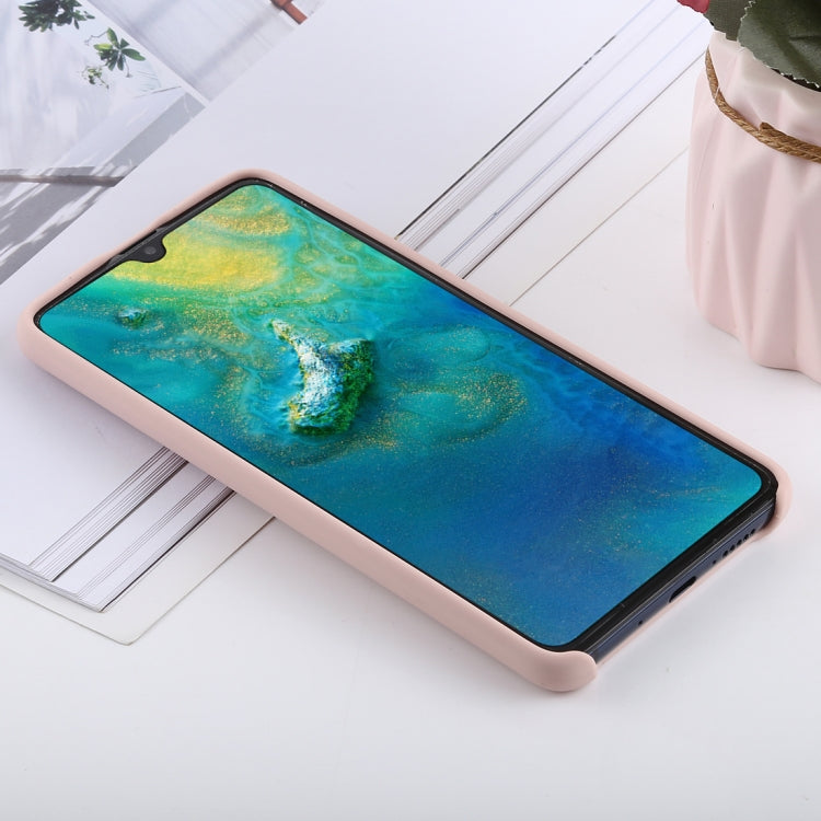 Solid Color Liquid Silicone Shockproof Case for Huawei Mate 20