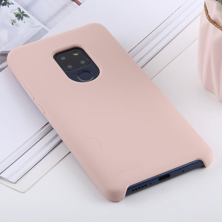 Solid Color Liquid Silicone Shockproof Case for Huawei Mate 20