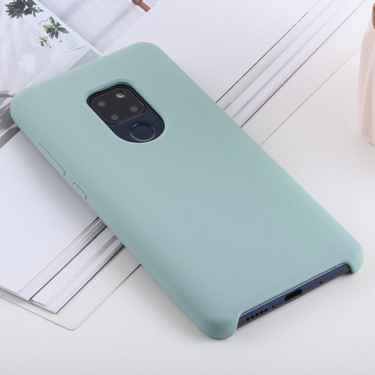 Solid Color Liquid Silicone Shockproof Case for Huawei Mate 20