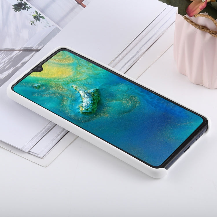 Solid Color Liquid Silicone Shockproof Case for Huawei Mate 20