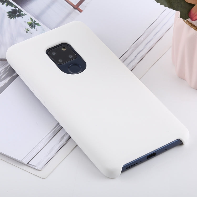 Solid Color Liquid Silicone Shockproof Case for Huawei Mate 20