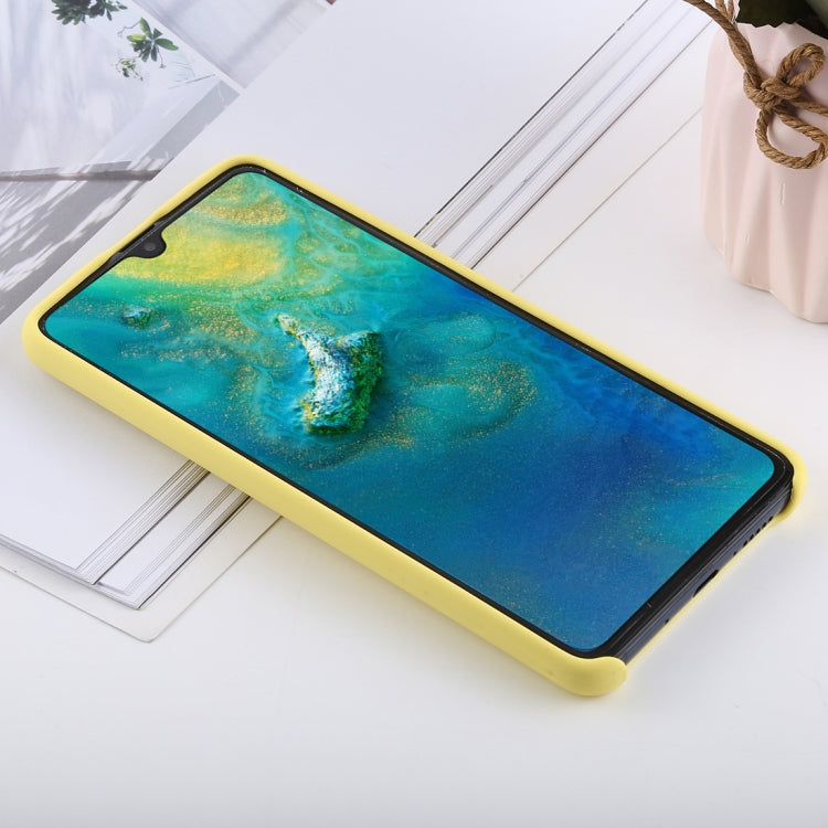 Solid Color Liquid Silicone Shockproof Case for Huawei Mate 20