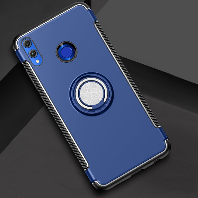 Magnetic 360 Degree Rotation Ring Holder Armor Protective Case for Huawei Honor 8X