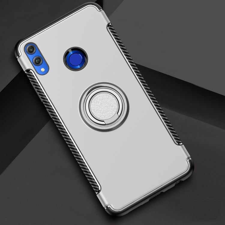 Magnetic 360 Degree Rotation Ring Holder Armor Protective Case for Huawei Honor 8X