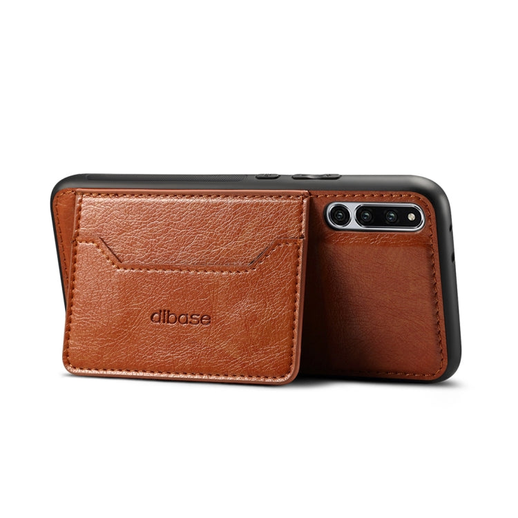 Dibase TPU + PC + PU Crazy Horse Texture Protective Case for Huawei Honor Magic 2, with Holder & Card Slots