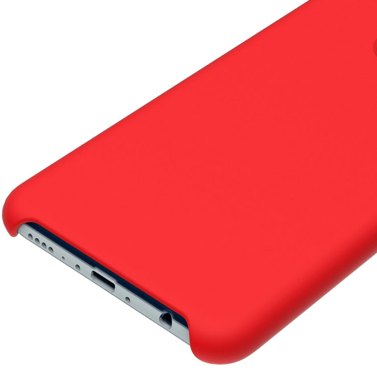 Solid Color Liquid Silicone Dropproof Protective Case for Huawei Honor 7X