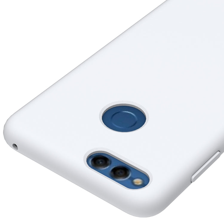 Solid Color Liquid Silicone Dropproof Protective Case for Huawei Honor 7X