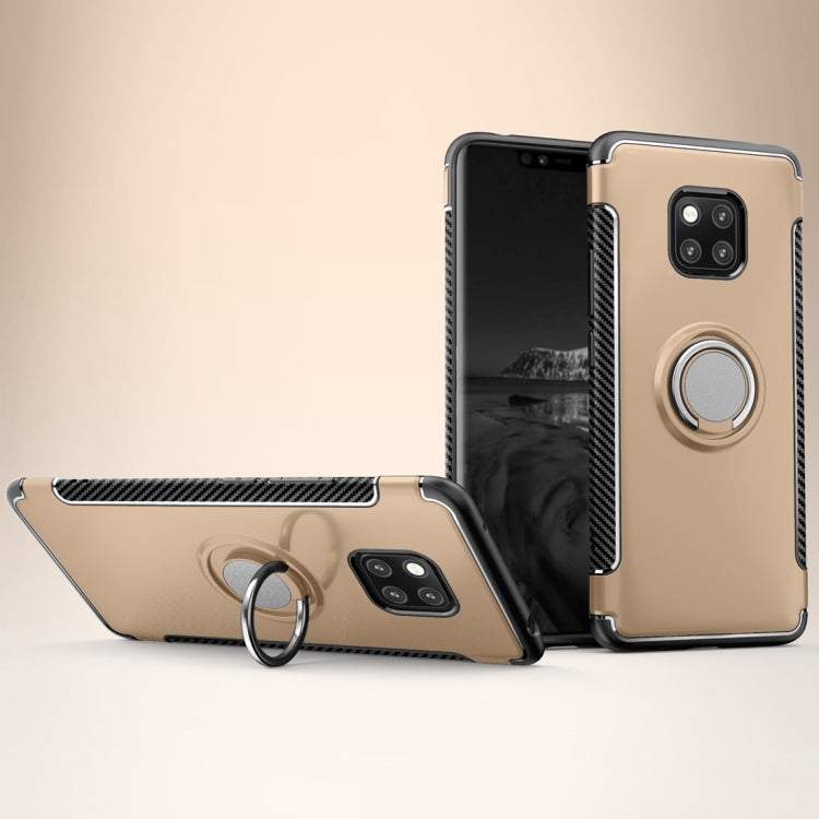 Magnetic 360 Degree Rotation Ring Holder Armor Protective Case for Huawei Mate 20 Pro