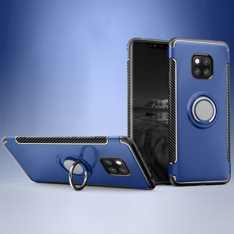 Magnetic 360 Degree Rotation Ring Holder Armor Protective Case for Huawei Mate 20 Pro