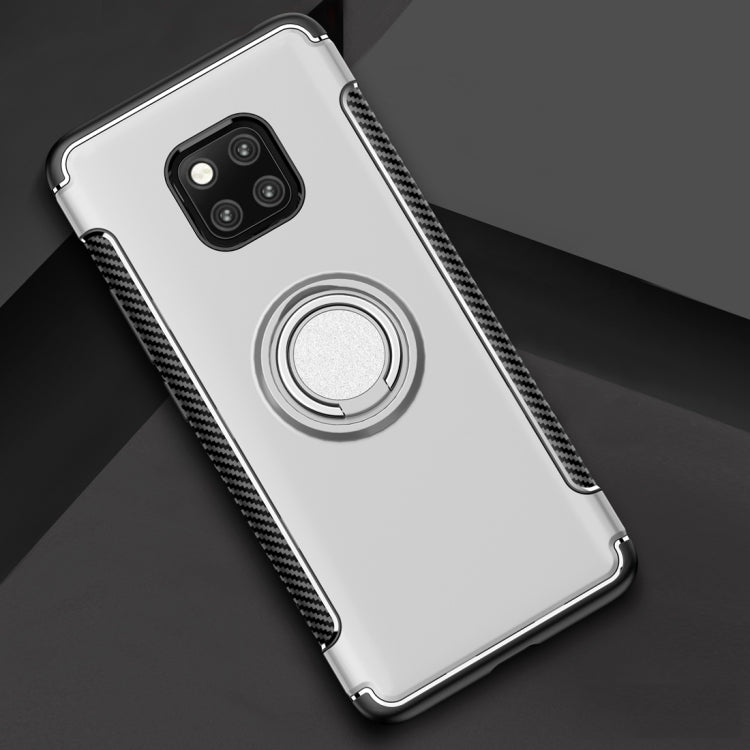 Magnetic 360 Degree Rotation Ring Holder Armor Protective Case for Huawei Mate 20 Pro