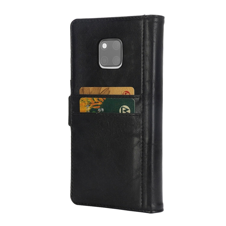 Horizontal Flip Leather Case for Huawei Mate 20 Pro, with Card Slots & Arc Holder & Wallet & Photo Frame