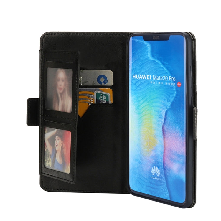 Horizontal Flip Leather Case for Huawei Mate 20 Pro, with Card Slots & Arc Holder & Wallet & Photo Frame