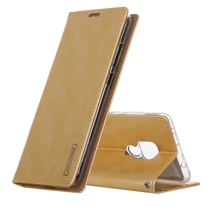 GOOSPERY BLUE MOON FLIP Crazy Horse Texture Horizontal Flip Leather Case for Huawei Mate 20, with Holder & Card Slots & Wallet